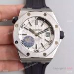 Swiss Audemars Piguet Royal Oak Offshore 3120 SS White Dial Watch Copy